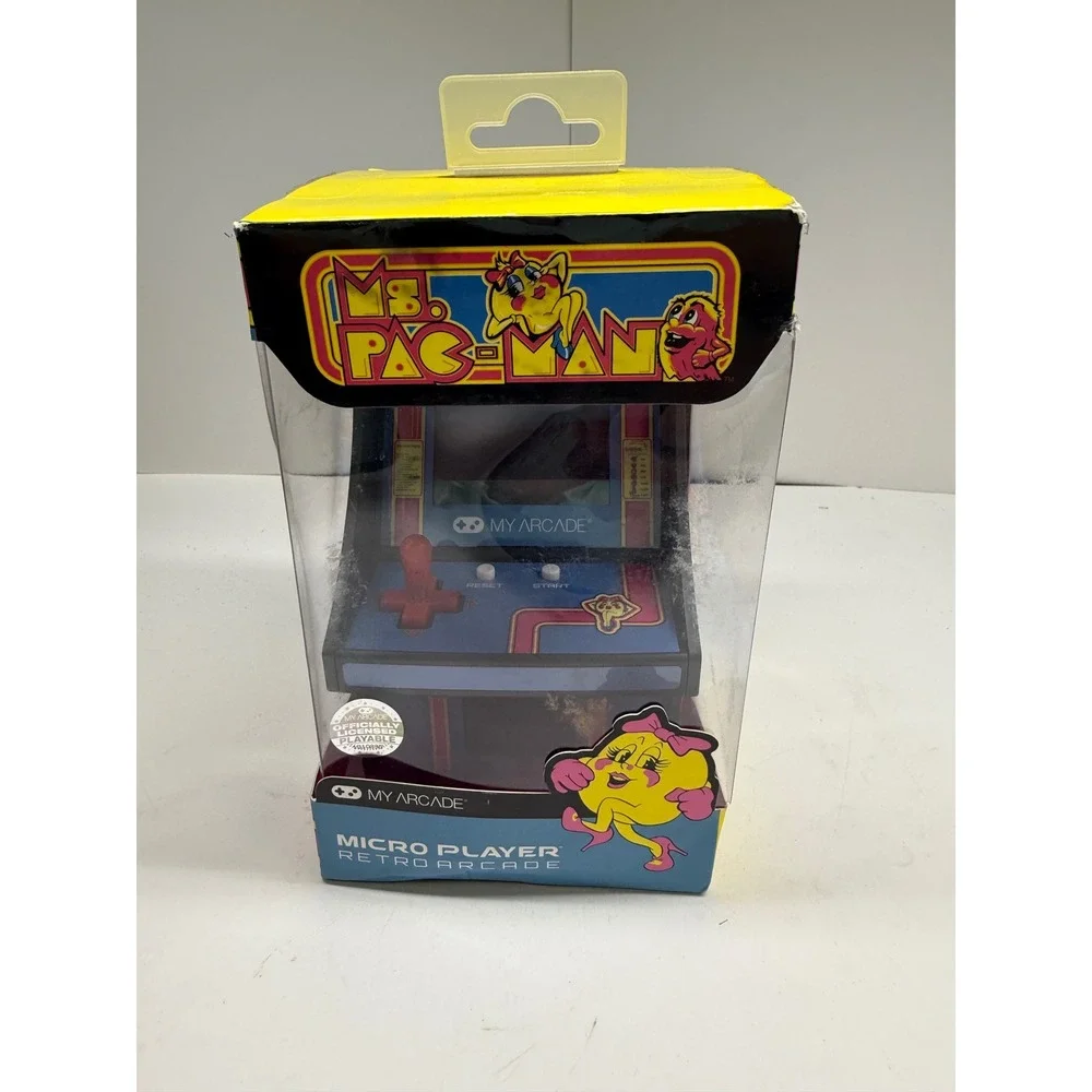 My Arcade Ms Pac-Man Micro Player Retro Arcade Machine Mini Cabinet DGUNL-3230